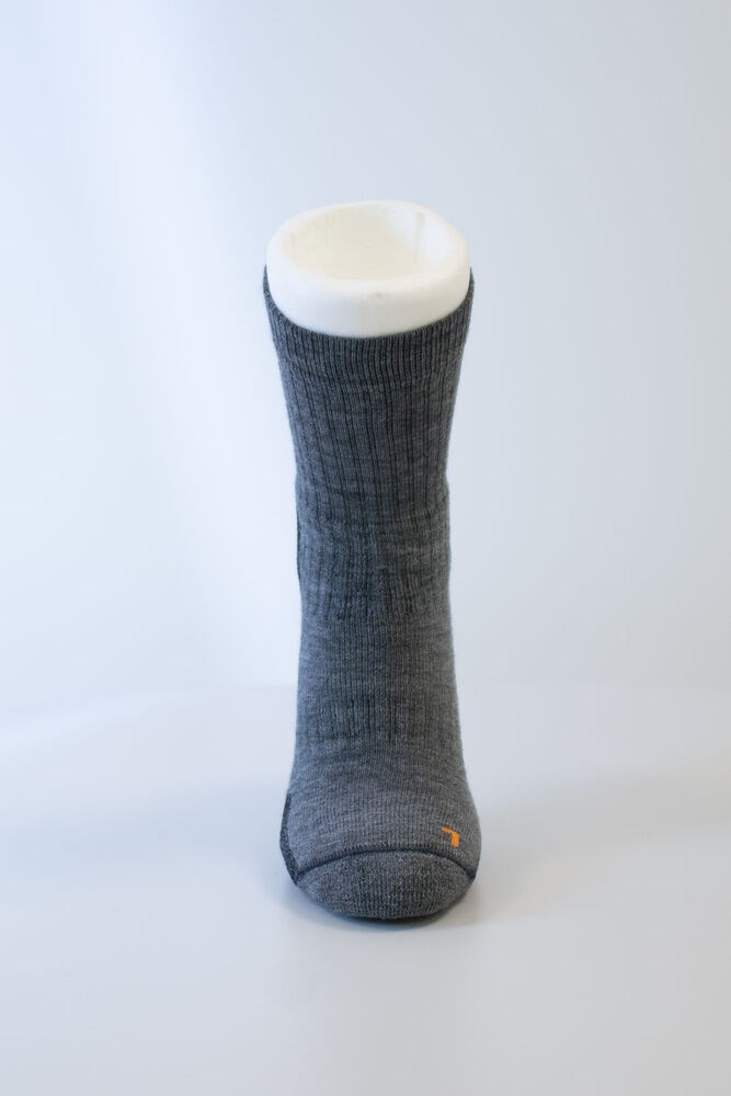 Jobman - 9598 Merino Sock Heavy Donkergrijs/Zwart 43